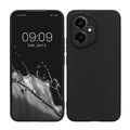 kwmobile Handyhülle kompatibel mit HONOR 400 Hülle - Handy Case aus weichem Silikon in Schwarz matt Schwarz matt  