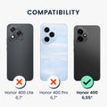 kwmobile Handyhülle kompatibel mit HONOR 400 Hülle - Handy Case aus weichem Silikon