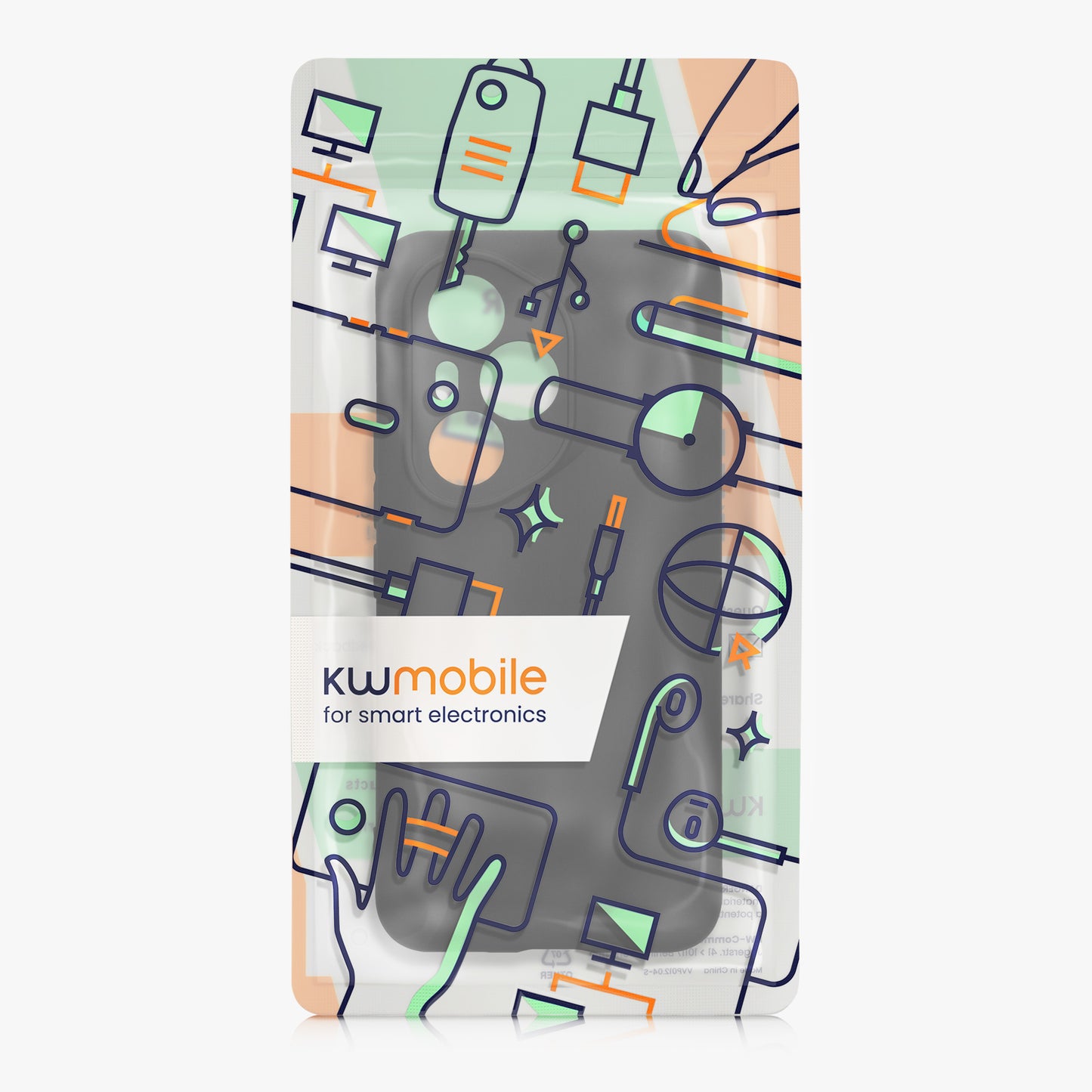 kwmobile Handyhülle für HONOR 400 Pro Hülle Silikon Case Schutzhülle Cover