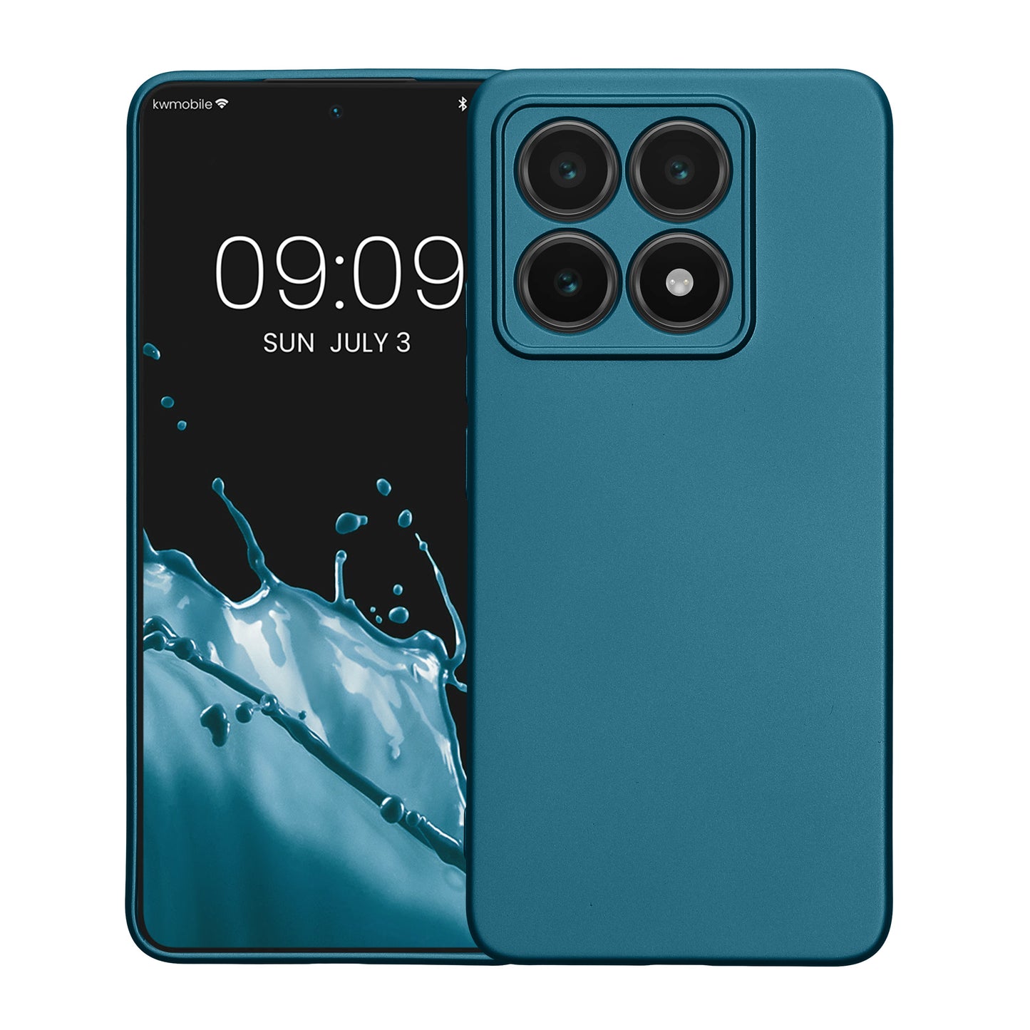 kwmobile Handyhülle für Xiaomi 14T Hülle - weiche Silikon Case Schutzhülle Cover