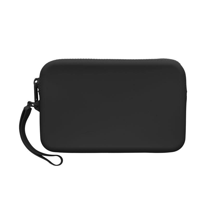 kwmobile Handytasche aus weichem Silikon - Handy Tasche 18 x 12 x 2,5 cm - Kosmetiktasche Schutzhülle