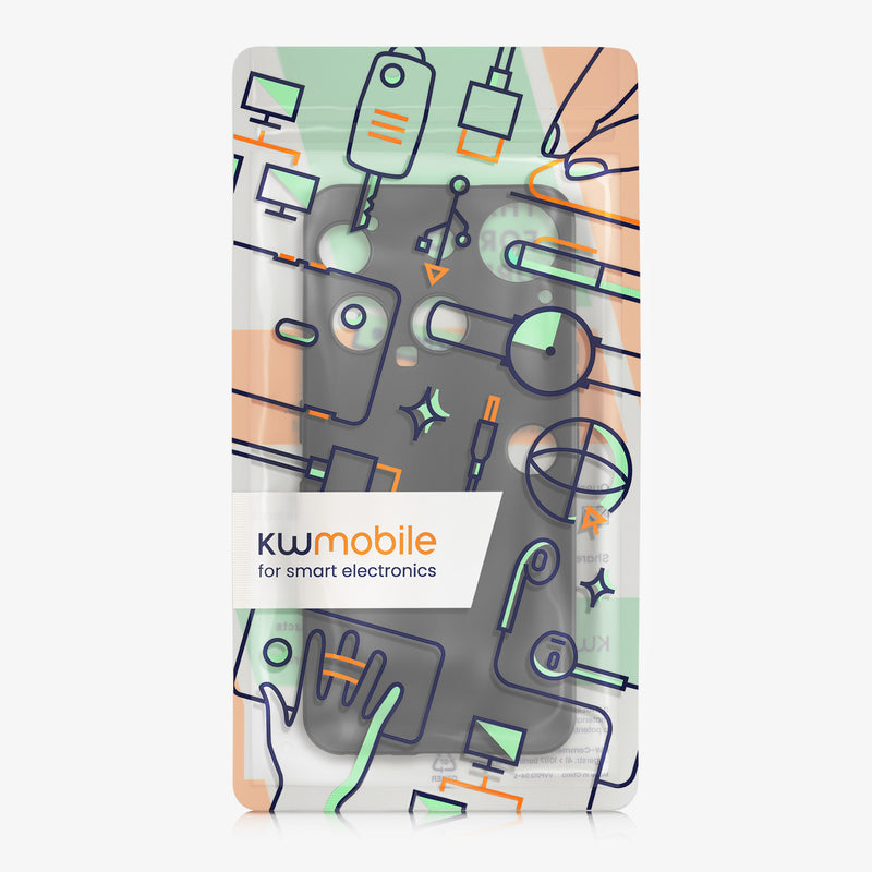 TPU Hülle mit Kameraschutz für Nothing Phone 3 in Schwarz matt