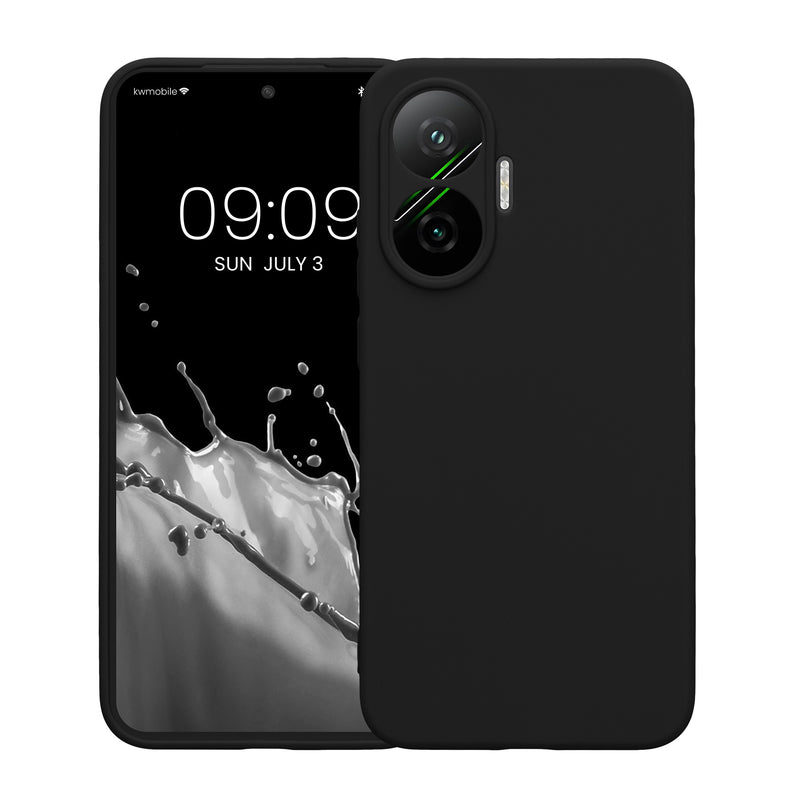kwmobile Handyhülle für Xiaomi Poco F7 Hülle - weiches Handy Silikon Case - Schutzhülle Cover