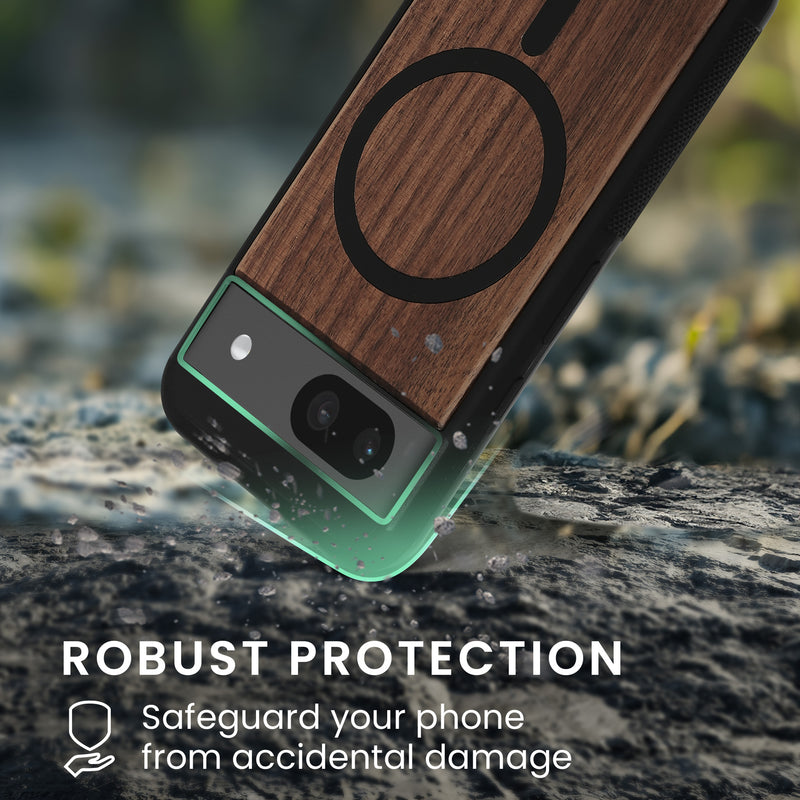 kwmobile Hülle für Google Pixel 8a Handyhülle - Cover aus TPU - Kompatibel mit MagSafe - Case