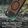 kwmobile Hülle für Google Pixel 9 / Pixel 9 Pro Handyhülle - Cover aus TPU - Kompatibel mit MagSafe - Case