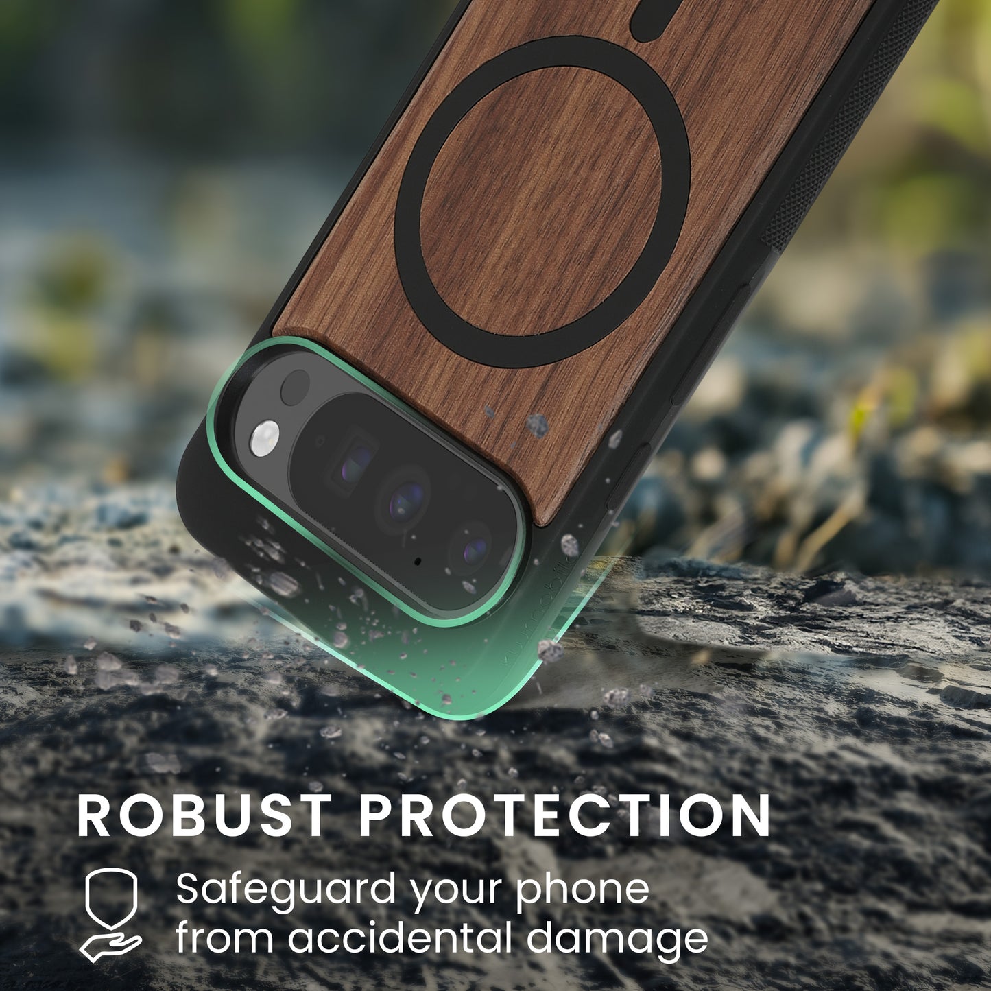 kwmobile Hülle für Google Pixel 9 / Pixel 9 Pro Handyhülle - Cover aus TPU - Kompatibel mit MagSafe - Case