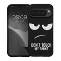 kwmobile Hülle kompatibel mit Google Pixel 10 Pro - Handyhülle Silikon Case - Don't touch my Phone