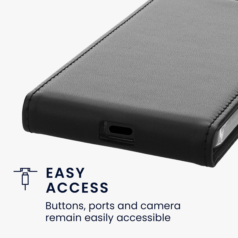 kwmobile Schutzhülle kompatibel mit Google Pixel 10 / Pixel 10 Pro - Hülle Handy - Flip Case Handyhülle