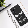 kwmobile Hülle kompatibel mit Xiaomi Poco X7 Pro 5G - Handyhülle Silikon Case - Don't touch my Phone