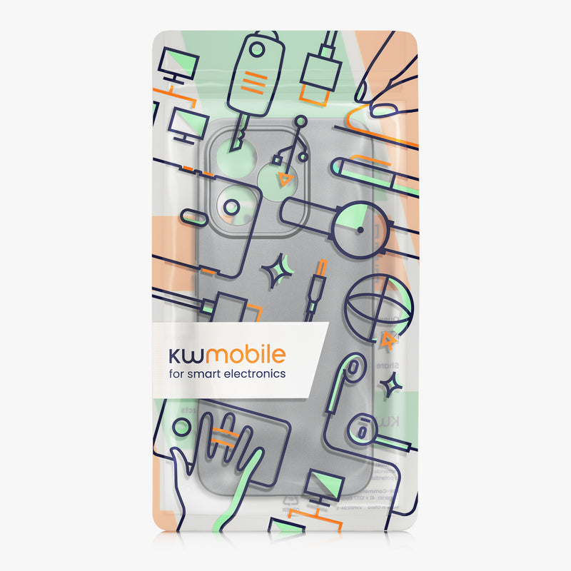 kwmobile Handyhülle für HONOR 400 Lite Hülle - weiche Silikon Case Schutzhülle Cover