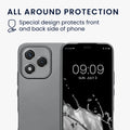 kwmobile Handyhülle für HONOR 400 Lite Hülle - weiche Silikon Case Schutzhülle Cover