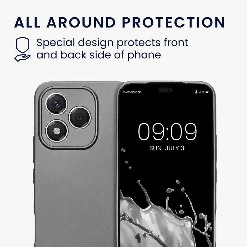 kwmobile Handyhülle für HONOR 400 Lite Hülle - weiche Silikon Case Schutzhülle Cover