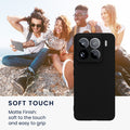 kwmobile Handyhülle für Xiaomi 15 Pro Hülle - weiches Handy Silikon Case - Schutzhülle Cover
