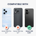 kwmobile Hülle mit Kartenfach kompatibel mit HONOR 400 - Handyhülle mit Kartenfach - Soft Case - Schutzhülle