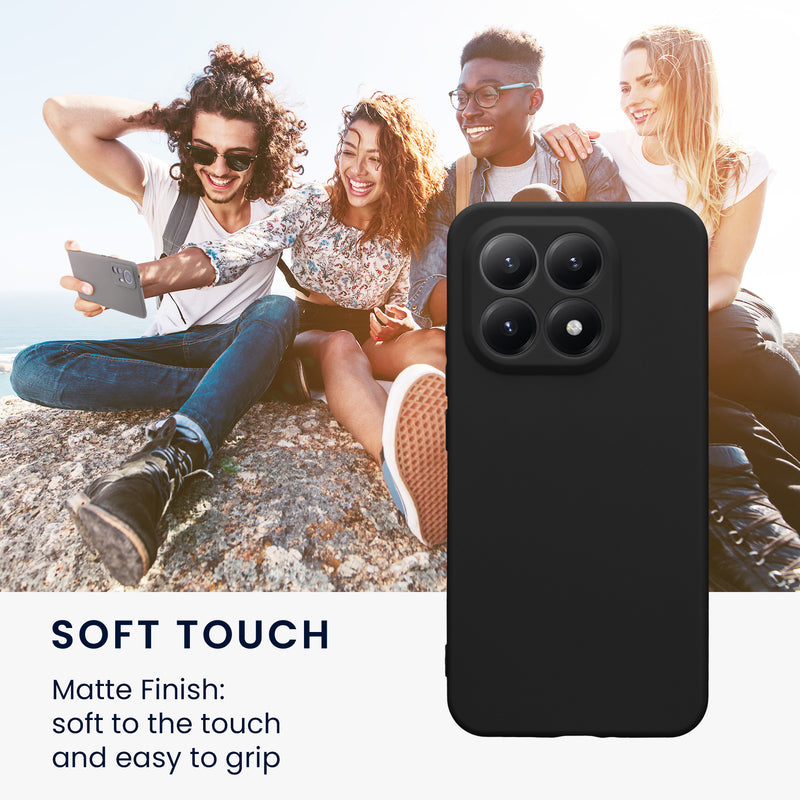 kwmobile Handyhülle für Xiaomi 15T Hülle - weiches Handy Silikon Case - Schutzhülle Cover