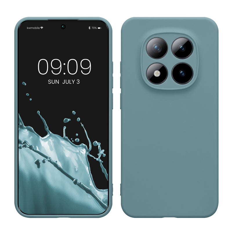 kwmobile Handyhülle kompatibel mit Xiaomi Redmi Note 15 Pro 5G Hülle - Handy Case aus weichem Silikon in Antique Stone Antique Stone  