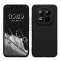 kwmobile Handyhülle kompatibel mit Xiaomi Redmi Note 15 Pro+ 5G / Poco M8 Pro 5G Hülle - Handy Case aus weichem Silikon in Schwarz matt Schwarz matt  