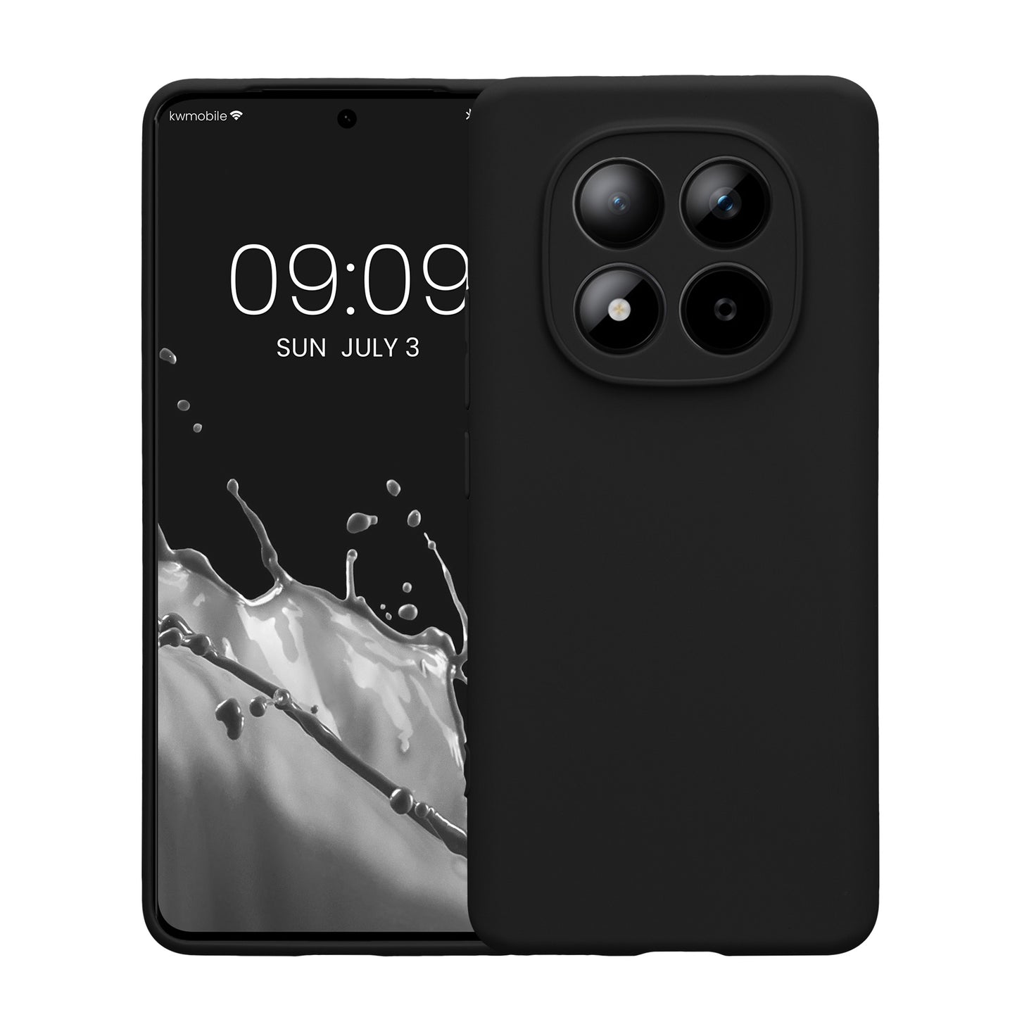 kwmobile Handyhülle für Xiaomi Redmi Note 15 4G / Redmi Note 15 5G / Poco M8 5G Hülle - weiches Handy Silikon Case - Schutzhülle Cover