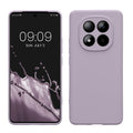 kwmobile Handyhülle kompatibel mit Xiaomi Redmi Note 15 4G / Redmi Note 15 5G / Poco M8 5G Hülle - Handy Case aus weichem Silikon in Lavendel Lavendel  