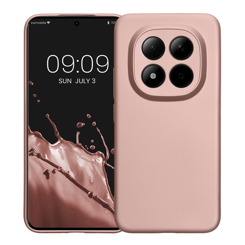 kwmobile Handyhülle für Xiaomi Redmi Note 15 Pro+ 5G / Poco M8 Pro 5G Hülle - weiche Silikon Case - Schutzhülle Cover