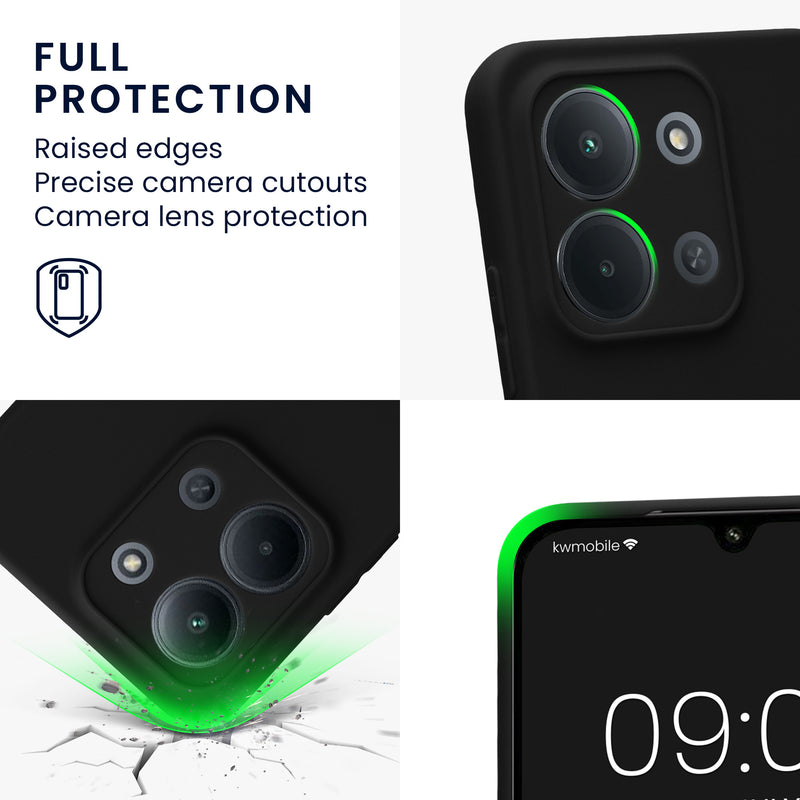 kwmobile Handyhülle für Xiaomi Redmi 15C / Poco C85 Hülle - weiches Handy Silikon Case - Schutzhülle Cover