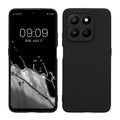 kwmobile Handyhülle kompatibel mit HONOR 400 Smart 5G / X7d Hülle - Handy Case aus weichem Silikon in Schwarz matt Schwarz matt  