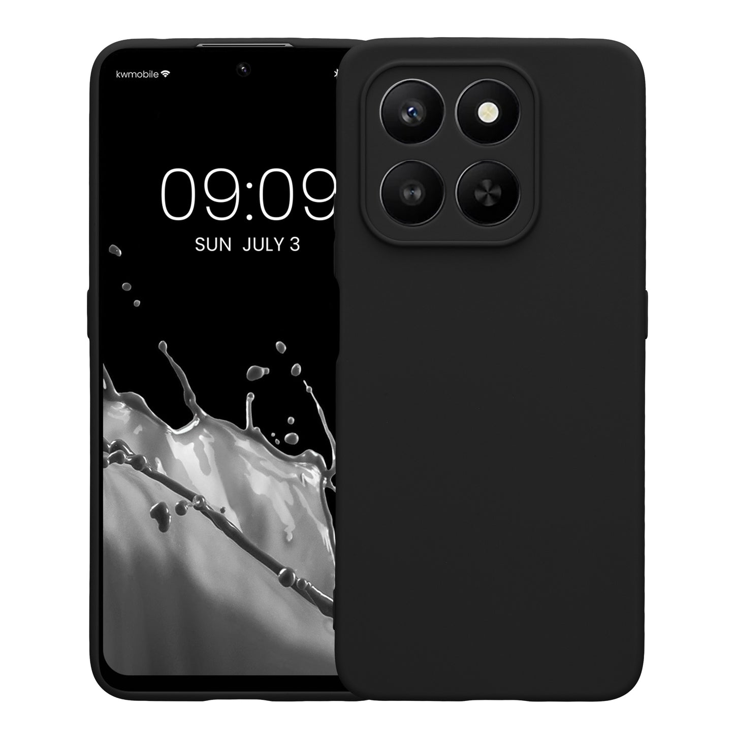 kwmobile Handyhülle für HONOR 400 Smart 5G / X7d Hülle - weiches Handy Silikon Case - Schutzhülle Cover