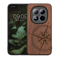 kwmobile Hülle kompatibel mit Xiaomi Redmi Note 15 Pro+ 5G / Poco M8 Pro 5G Hülle - Handy Cover - TPU Handyhülle Kompass Vintage