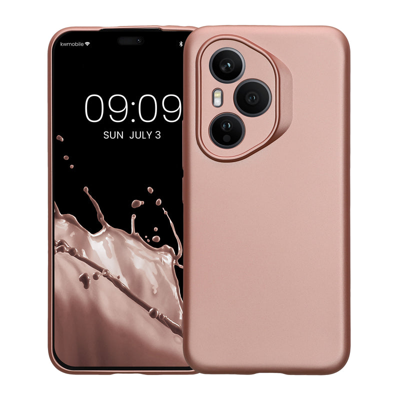 kwmobile Handyhülle für HONOR 400 Pro Hülle - weiche Silikon Case - Schutzhülle Cover