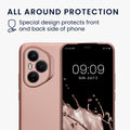 kwmobile Handyhülle für HONOR 400 Pro Hülle - weiche Silikon Case - Schutzhülle Cover