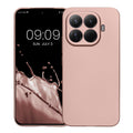 kwmobile Handyhülle für Xiaomi 15T Pro Hülle - weiche Silikon Case metallisch schimmernd - Schutzhülle Cover