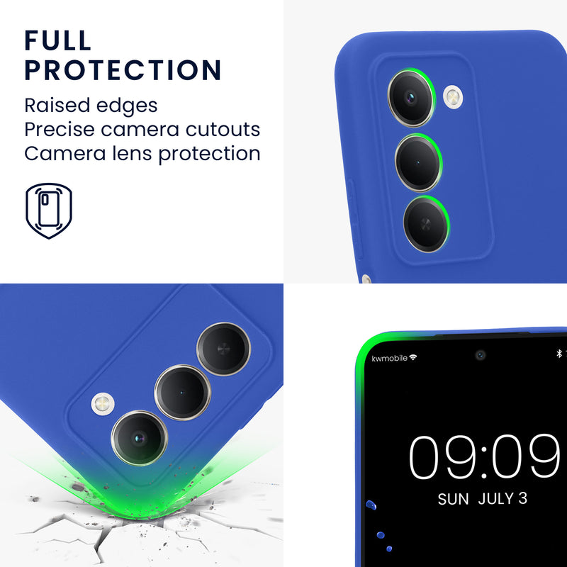 kwmobile Handyhülle für Xiaomi Redmi 15 5G Hülle - weiches Handy Silikon Case - Schutzhülle Cover