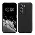 kwmobile Handyhülle kompatibel mit Xiaomi Redmi 15 5G Hülle - Handy Case aus weichem Silikon in Schwarz matt Schwarz matt  