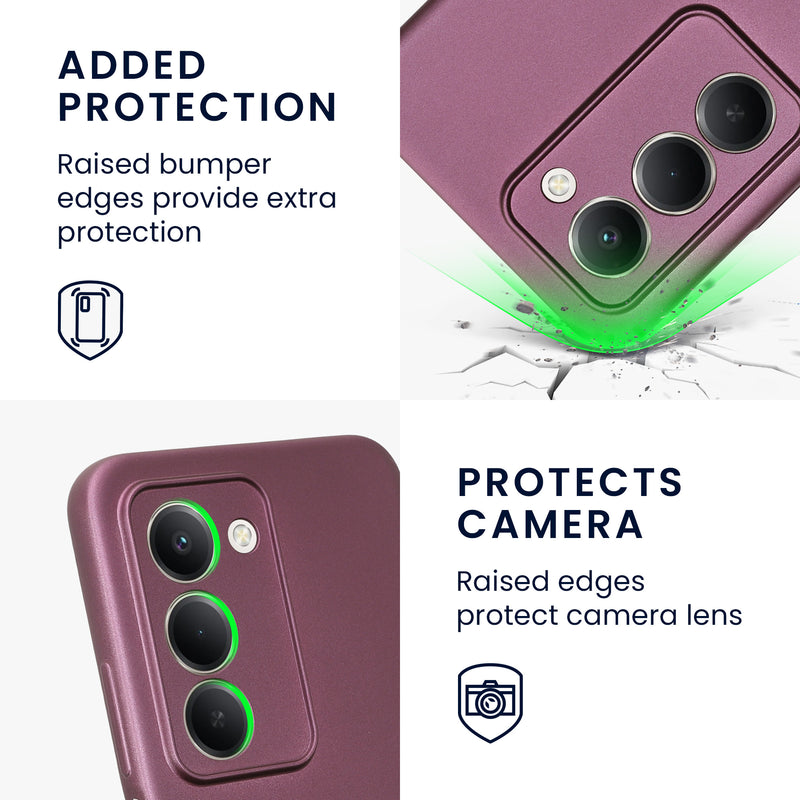 kwmobile Handyhülle für Xiaomi Redmi 15 5G Hülle - weiche Silikon Case - Schutzhülle Cover
