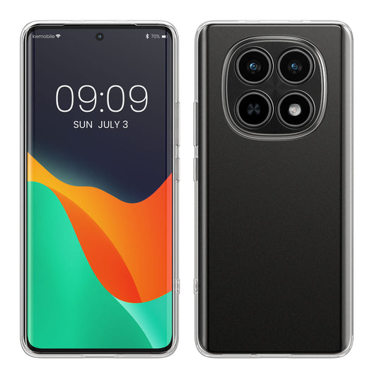 kwmobile Hülle kompatibel mit Xiaomi Redmi Note 15 4G / Redmi Note 15 5G / Poco M8 5G - Silikon Handyhülle transparent - Handy Case in Transparent Transparent  