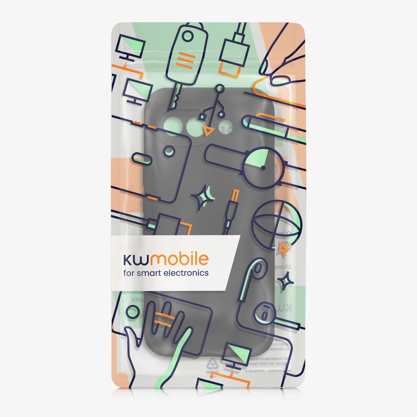 kwmobile Handyhülle für Google Pixel 10a Hülle - weiches Handy Silikon Case - Schutzhülle Cover