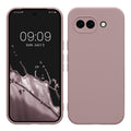 kwmobile Handyhülle kompatibel mit Google Pixel 10a Hülle - Handy Case aus weichem Silikon in Nude Lilac Nude Lilac  