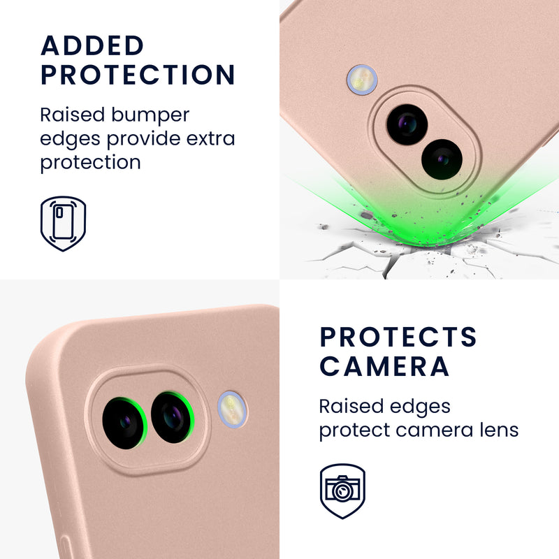 kwmobile Handyhülle für Google Pixel 10a Hülle weiche Silikon Case Schutzhülle Cover