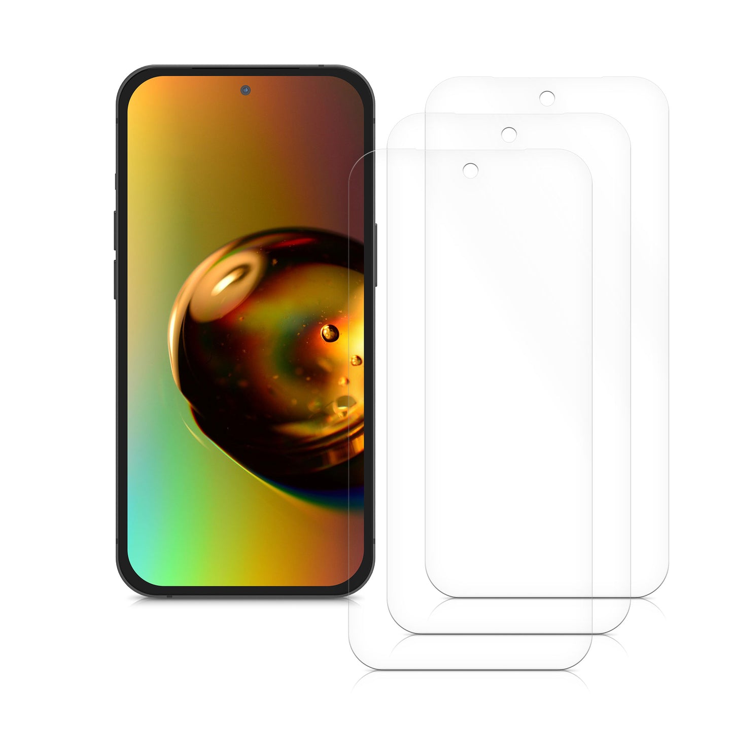kwmobile Displayschutzfolie kompatibel mit Google Pixel 10a Folie