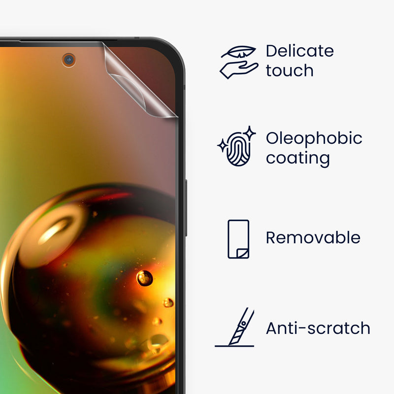 kwmobile Displayschutzfolie kompatibel mit Google Pixel 10a Folie