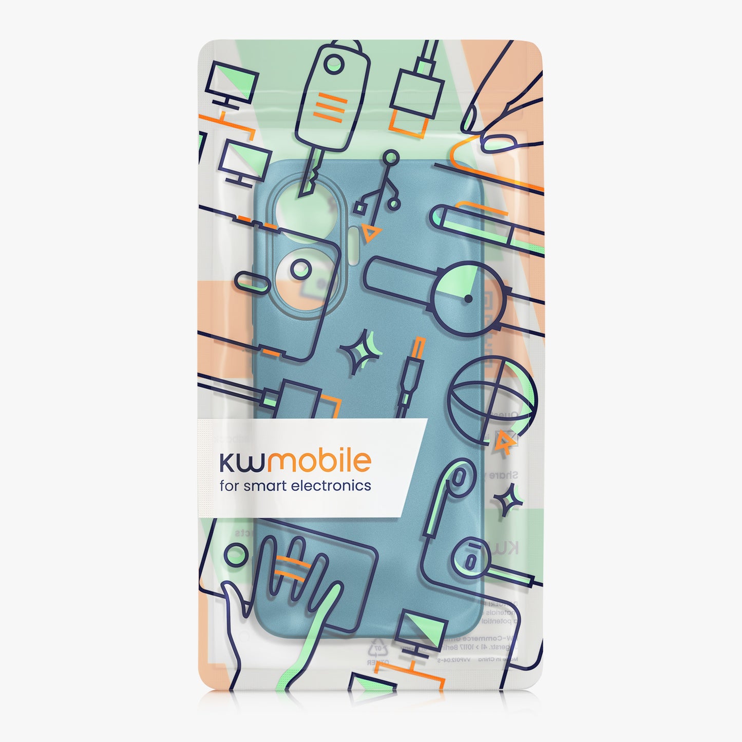 kwmobile Handyhülle für Xiaomi Poco F7 Hülle weiche Silikon Case Schutzhülle Cover