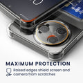 kwmobile Hülle mit Kartenfach kompatibel mit Xiaomi Poco F7 Ultra - Handyhülle Poco F7 Ultra mit Kartenfach - Soft Case - Schutzhülle