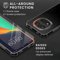 kwmobile Hülle kompatibel mit Xiaomi Redmi Note 15 Pro 5G Case - Handyhülle mit 2x Glas Schutz Folie