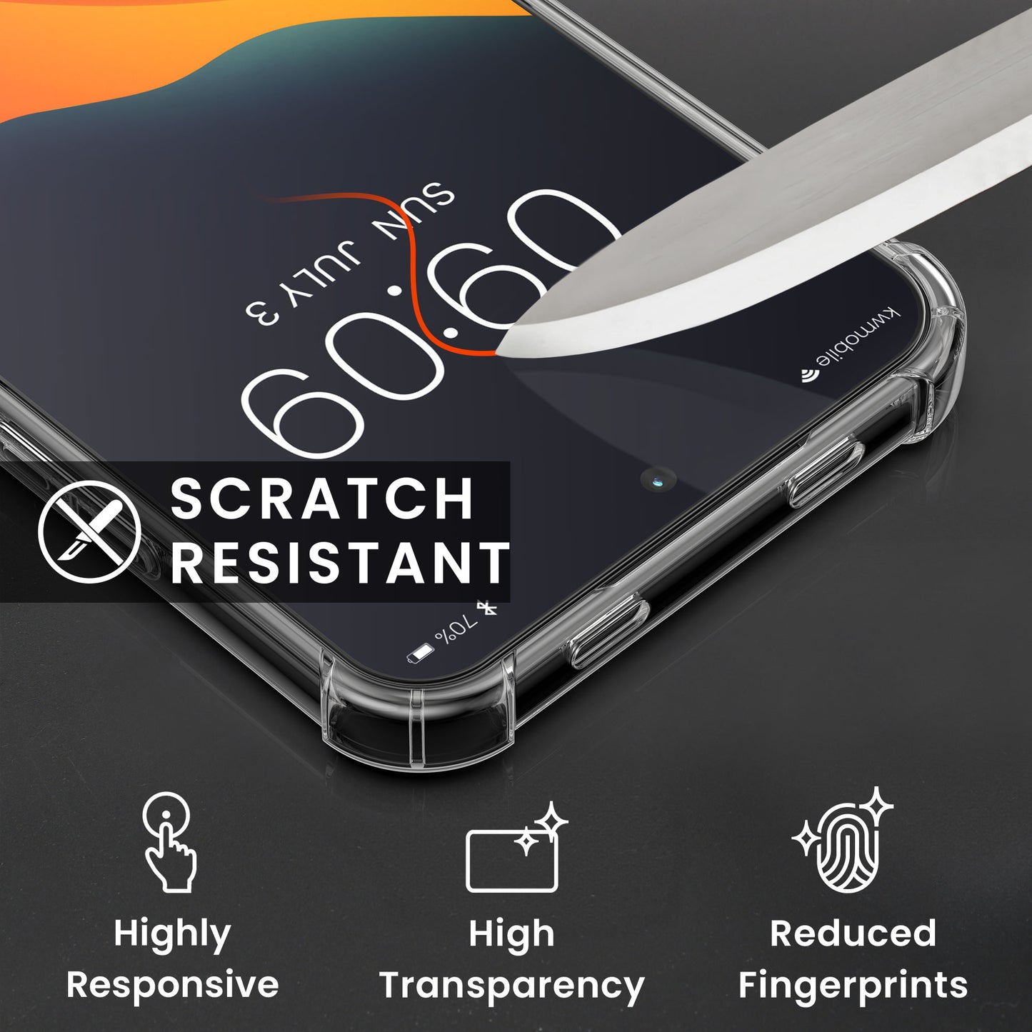 kwmobile Hülle kompatibel mit Xiaomi Redmi Note 15 Pro 5G Case - Handyhülle mit 2x Glas Schutz Folie