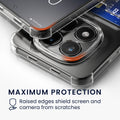 kwmobile Hülle mit Kartenfach kompatibel mit Xiaomi Redmi Note 15 Pro 5G - Soft Case - Schutzhülle