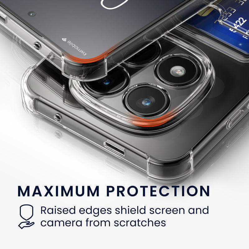 kwmobile Hülle mit Kartenfach kompatibel mit Xiaomi Redmi Note 15 Pro+ 5G / Poco M8 Pro 5G Soft Case Schutzhülle