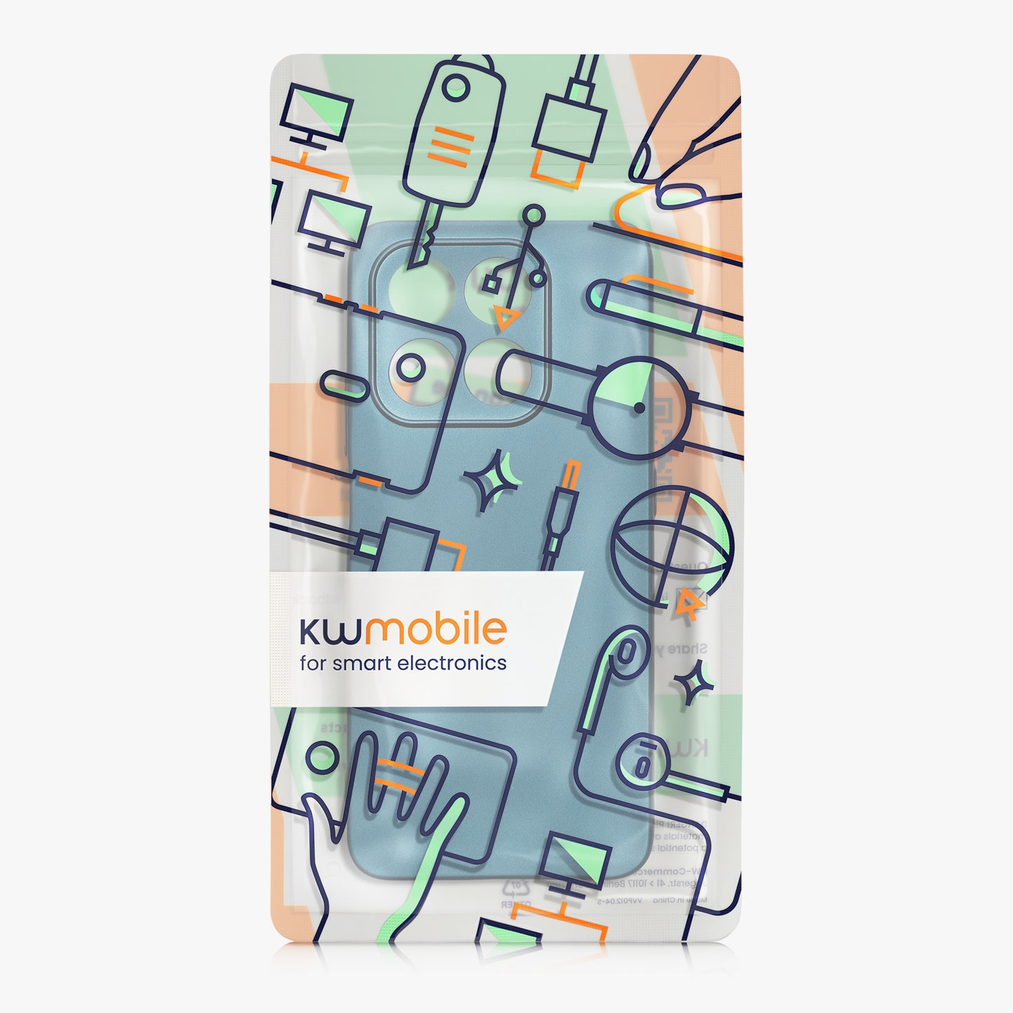 kwmobile Handyhülle für HONOR 400 Smart 5G / X7d Hülle - weiche Silikon Case - Schutzhülle Cover