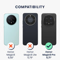 kwmobile Handyhülle für HONOR Magic8 Pro Hülle - weiche Silikon Case Schutzhülle Cover