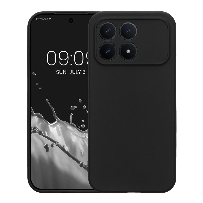 kwmobile Handyhülle für Xiaomi Poco F8 Pro Hülle - weiches Handy Silikon Case - Schutzhülle Cover