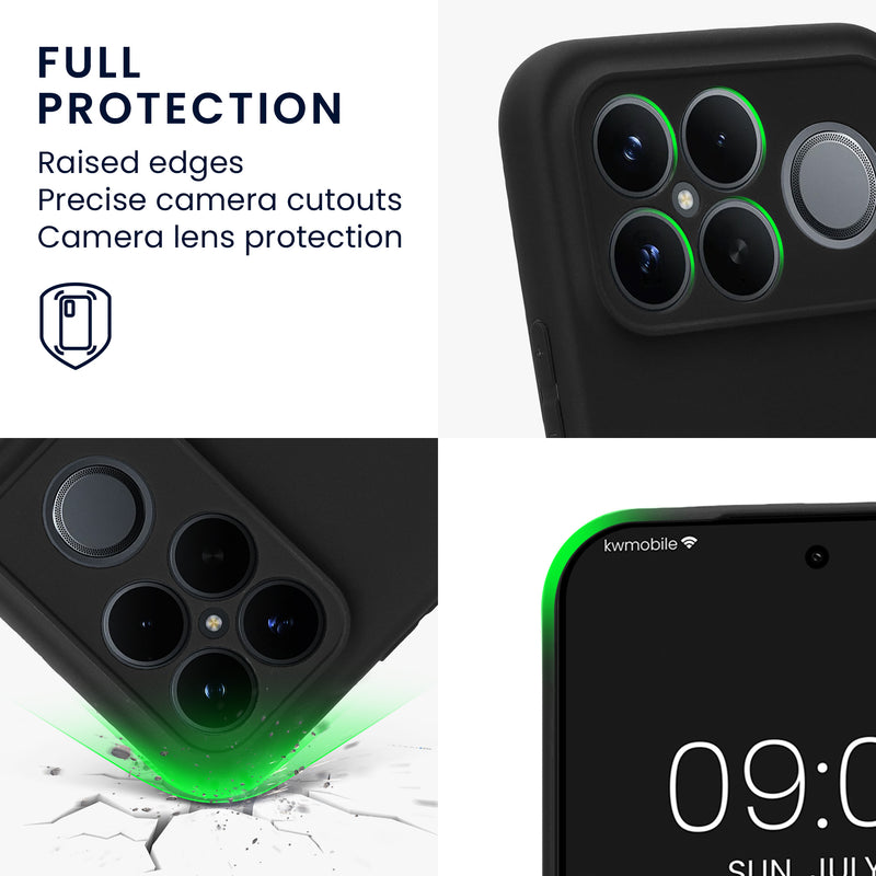 kwmobile Handyhülle für Xiaomi Poco F8 Ultra Hülle - weiches Handy Silikon Case - Schutzhülle Cover